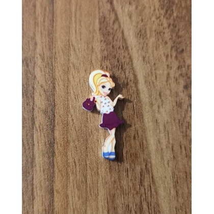 Polly Pocket - Standing Single Pin Badge