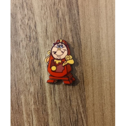 Disney Beauty And The Beast - Cogsworth Single Pin Badge