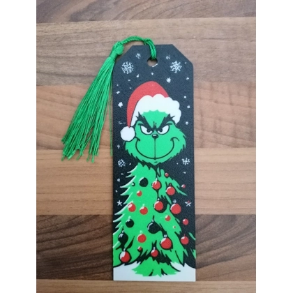The Grinch Christmas Bookmark Grinch&Christmas Tree Design 2 3D Printed Bookmark The Grinch Christmas Bookmark Grinch&Christmas Tree Design 2 3D Printed Bookmark