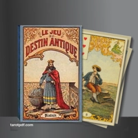 ANTIQU FORTUNE TELLING CARD