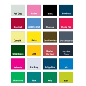 Available colours