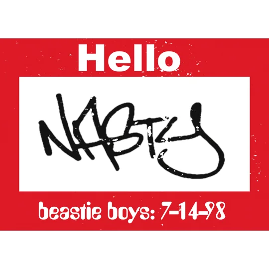 BEASTIE BOYS HELLO NASTY