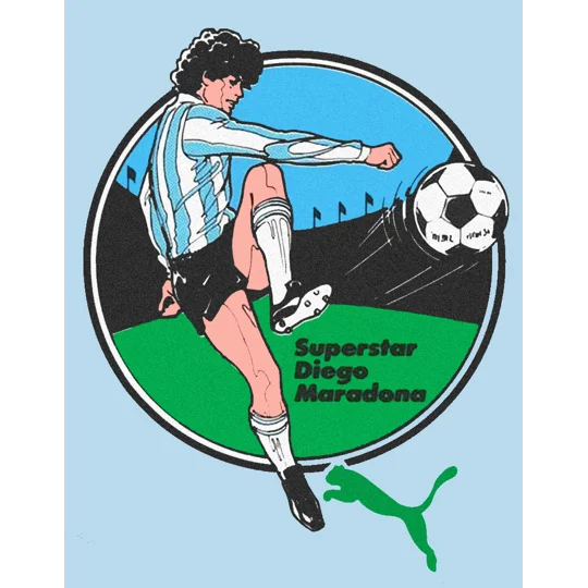 MARADONA STICKER