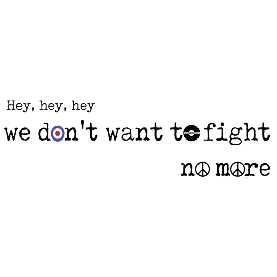 FIGHT NO MORE
