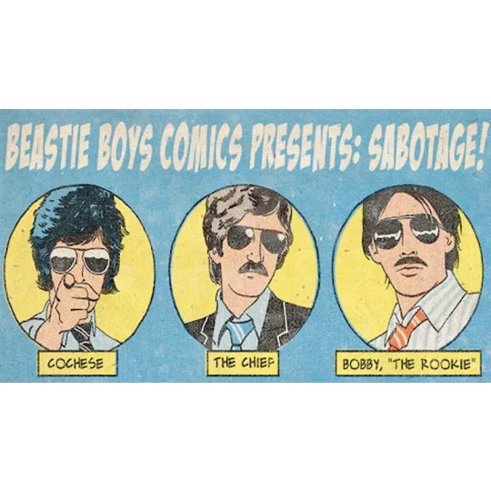 BEASTIE BOYS COMIC