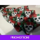 rose skull pet bandana scarf