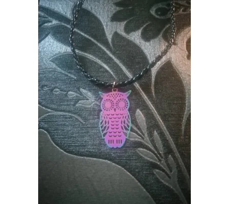 multi coloured owl