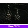 pentagram pendant earri..