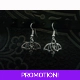 bat pendant earrings
