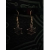cobweb earrings