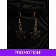 cobweb earrings