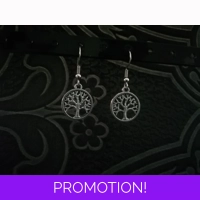tree of life pendant earrings