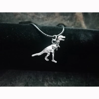 T-rex dinosaur choker