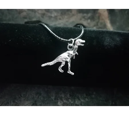 T-rex dinosaur choker