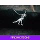 T-rex dinosaur choker