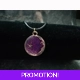 purple moon and stars choker