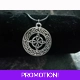 celtic cross round choker