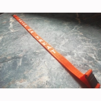 trick or treat orange lanyard