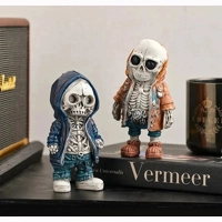 Skeleton Hoodie Resin Character F..