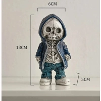 Skeleton Hoodie Resin Character F..