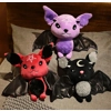 Black Vampire Bat Plush..