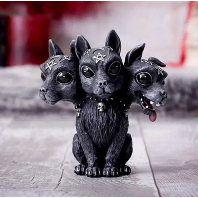 Three Headed Dog Home Decor Resin Figurine