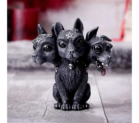 Three Headed Dog Home Decor Resin Figurine
