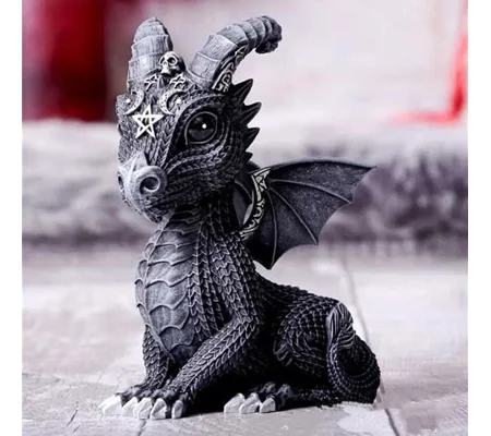 Dragon Black Home Decor Resin Figurine