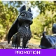 Griffin Black Home Decor Resin Figurine