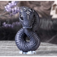 Snake Black Home Decor Resin Figu..