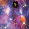 Egyptian ankh choker