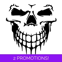 Skull Sticker
