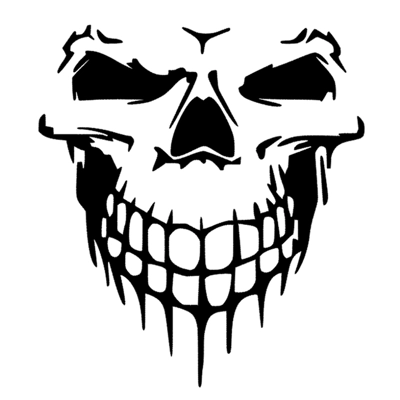 Skull Sticker