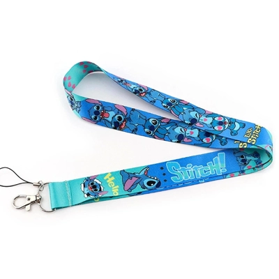 Stitch Hello Lanyard