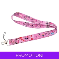 Stitch Angel lanyard