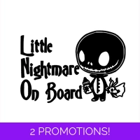 Little Nightmare On Board Sticker