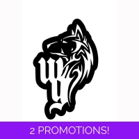 Witchazell Gothika Logo Sticker