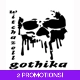 Witchazell Gothika Bleeding Skull Sticker