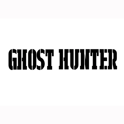 Ghost Hunter Sticker
