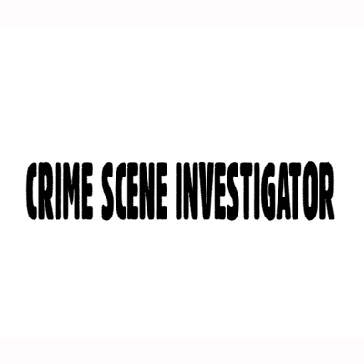 Crime Scene Investigator Sticker