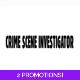 Crime Scene Investigator Sticker