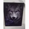 Wolf Roses Canvas