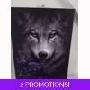 Wolf Roses Canvas