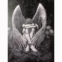 Enslaved Angel canvas
