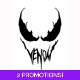 Venom Sticker Large