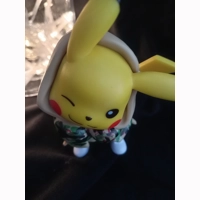 pikachu hoodie figurine