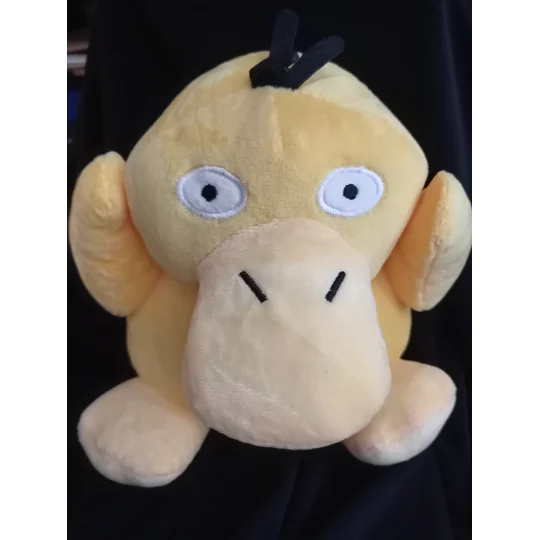 yellow psyduck pokemon plush toy