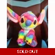 Multi Colour Stitch Plush Toy