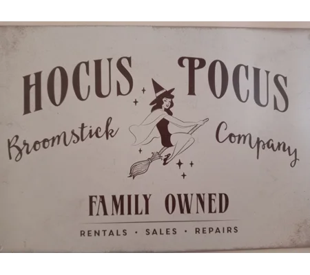 Hocus Pocus sign
