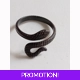 Serpentine Snake Ring